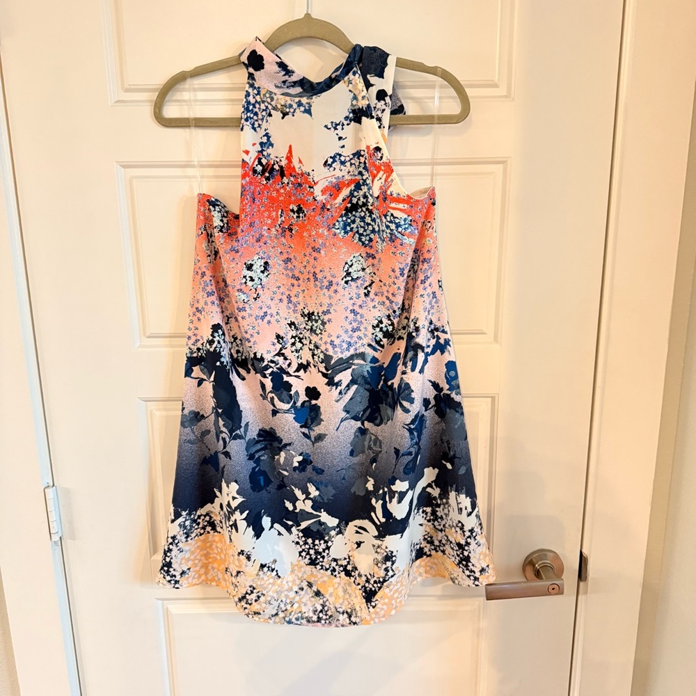 Tua Multicolor Floral Mini Dress size Medium